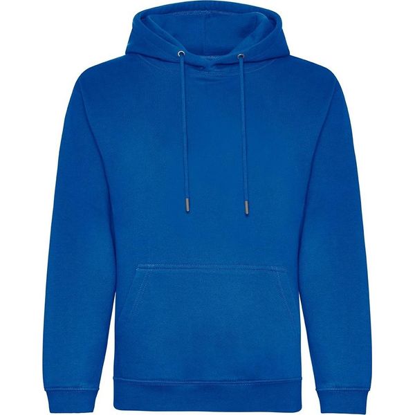 Awdis - Felpa Con Cappuccio, Biologica Per Uomo RW7955 (2XL) (Blu Royal)-image
