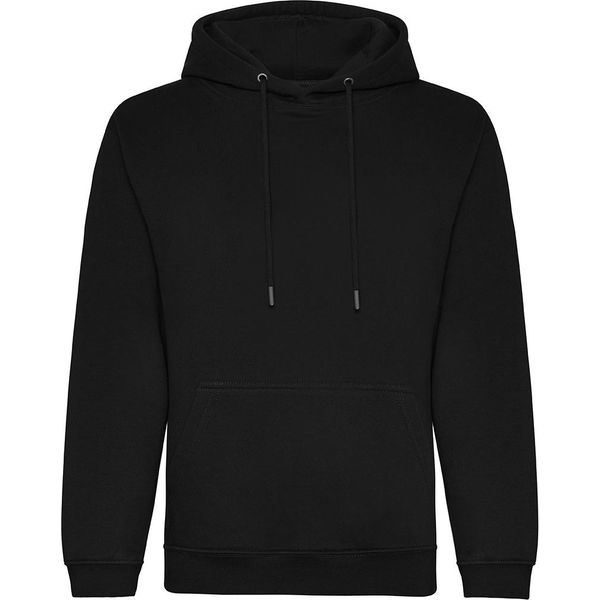 Awdis - Felpa Biologica Con Cappuccio Da Uomo RW7955 (2XL) (Nero)-image
