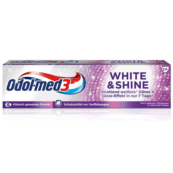 Odol-Med3® 4742607004 Odol-Med3® White & Shine Zahnpasta 75 Ml-image