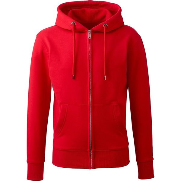 Anthem - Felpa Con Cappuccio Da Uomo RW7816 (M) (Rosso)-image