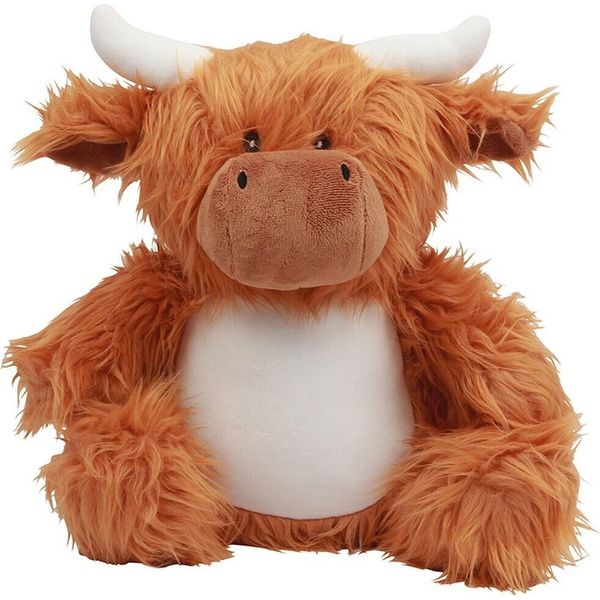 Mumbles - Peluche "Zippie"", Mucca Highland RW7474 (L) (Marrone)"-image
