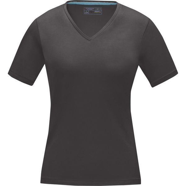 T-Shirt Elevate Kawartha Da Donna, Con Scollo A V, Manica Corta PF1810 (Xs) (Grigio Tempesta)-image