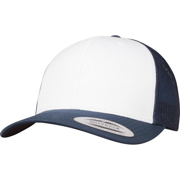 Flexfit - Uomo/Donna Unisex - Cappello Trucker "Retro"" PC4543 (Taglia Unica) (Verde Muschio/Bianco/Verde Oliva)"-image