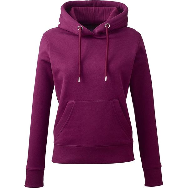 Anthem - Felpa Con Cappuccio In Cotonelogico Da Donna PC4319 (2XL) (Borgogna)-image