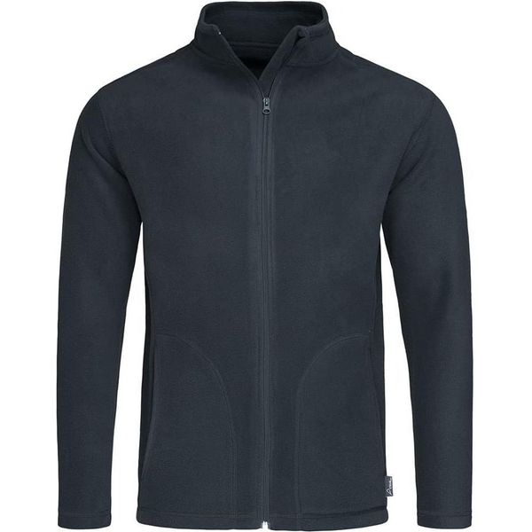Stedman - Pile Full Zip Da Uomo - Active AB292 (Xl) (Blu Notte)-image