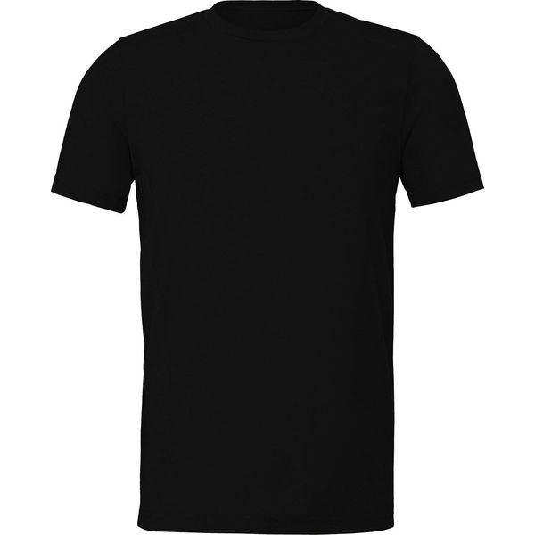 Bella + Canvas - T-Shirt Aptica In Pelle Scamosciata Per Uomo/Donna Unisex RW7321 (Xxl) (Black Heather)-image