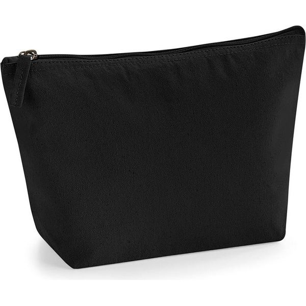 Westford Mill - Borsa Per Cosmetici "Earthaware"", Cotone Da Agricoltura Biologica RW7142 (M) (Nero)"-image