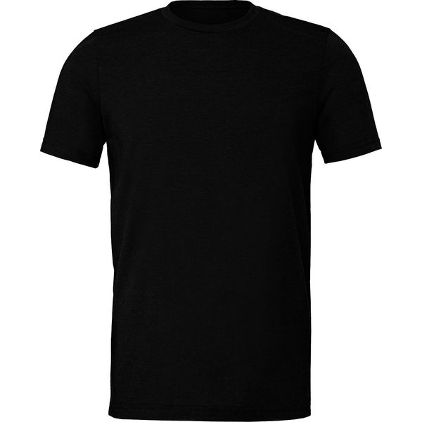 Bella + Canvas - T-Shirt In Pelle Scamosciata Aptica Per Uomo/Donna Unisex RW7321 (Xxl) (Nero)-image