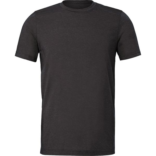 Bella + Canvas - T-Shirt In Pelle Scamosciata Aptica Per Uomo/Donna Unisex RW7321 (Xs) (Grigio Scuro Screziato)-image