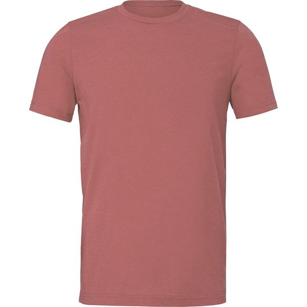 Bella + Canvas - T-Shirt Aptica In Pelle Scamosciata Per Uomo/Donna Unisex RW7321 (Xs) (Malva Screziato)-image