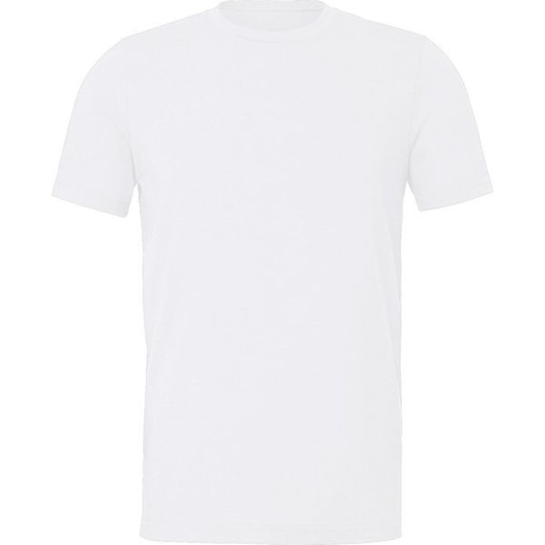 Bella + Canvas - T-Shirt Aptica In Pelle Scamosciata Per Uomo/Donna Unisex RW7321 (Xs) (Bianco)-image