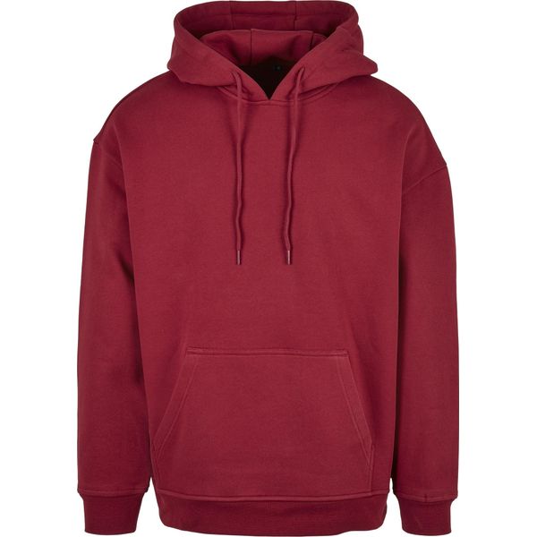Build Your Brand - Maglia Con Cappuccio "Basic"" Da Uomo RW8024 (5XL) (Borgogna)"-image