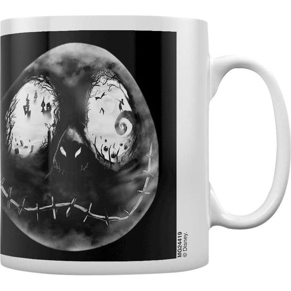 Nightmare Before Christmas - Tazza Da Caffè PM1867 (Taglia Unica) (Nero/Bianco)-image