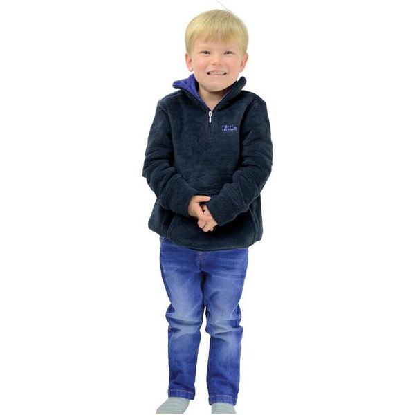 Little Rider Bambini / Bambine Maglia In Pile Nina BZ2548 (140) (Blu Navy/Royal)-image