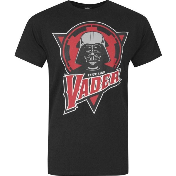 Star Wars Maglietta Ufficiale Darth Vader Arise Uomo NS4635 (Xl) (Nero)-image