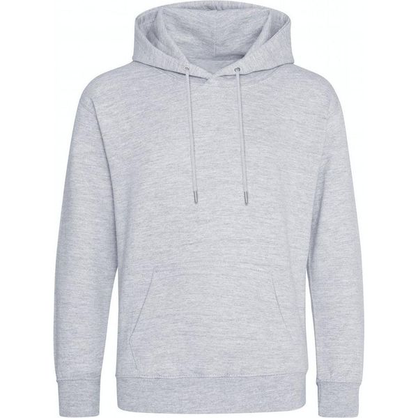 Awdis - Felpa Con Cappuccio In Cotonelogico Da Uomo PC4387 (S) (Grigio Screziato)-image