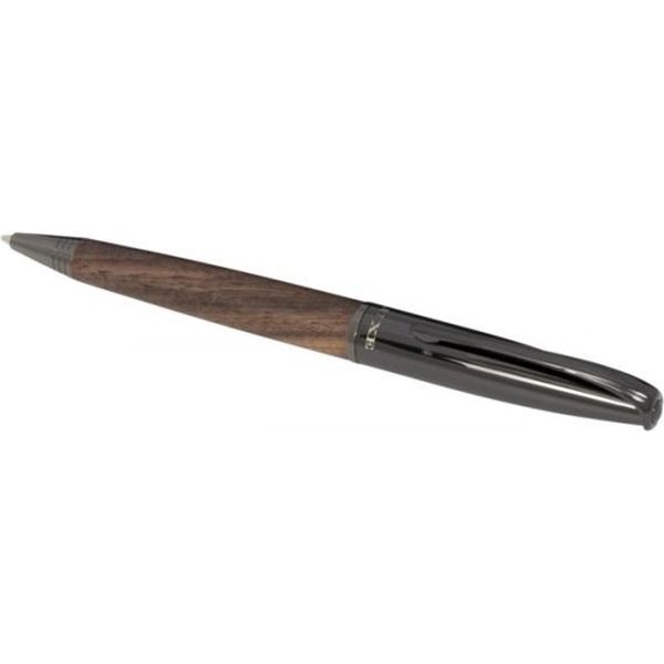 Luxe - Penna A Sfera PF3203 (Taglia Unica) (Nero/Legno)-image