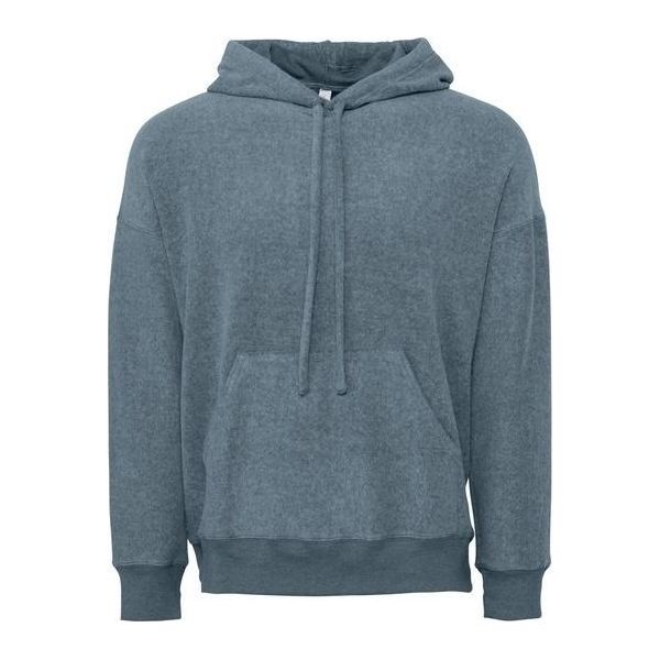 Bella + Canvas - Felpa Con Cappuccio Per Uomo/Donna Unisex RW7800 (M) (Grigio Ardesia Screziato)-image