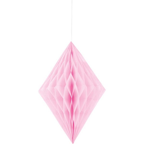 Unique Party - Diamante - Decorazione, Carta SG9003 (Taglia Unica) (Rosa)-image