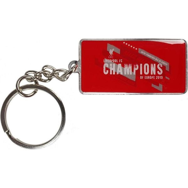 Liverpool Fc - Portachiavi "Champions Of Europe"" TA4171 (Taglia Unica) (Rosso)"-image