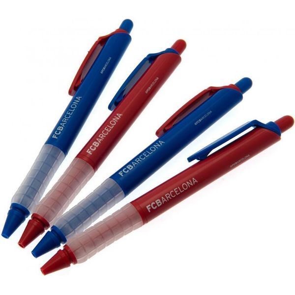 Fc Barcelona - Penna 4-Pack TA2797 (Taglia Unica) (Blu/Rosso)-image