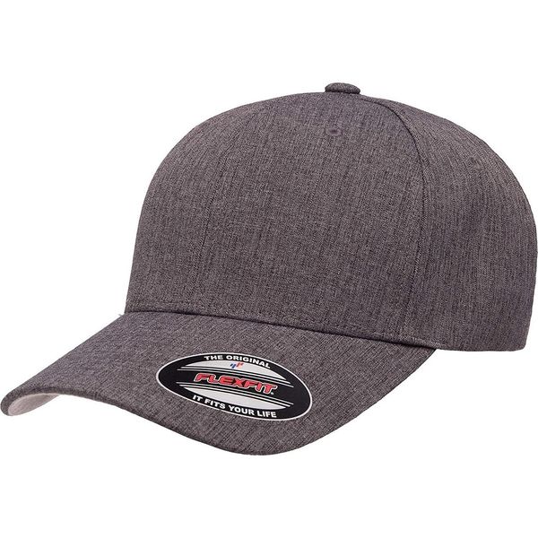 Flexfit - Cappello Unisex Uomo/Donna "Heatherlight"" RW8080 (S - M) (Grigio Scuro Screziato)"-image