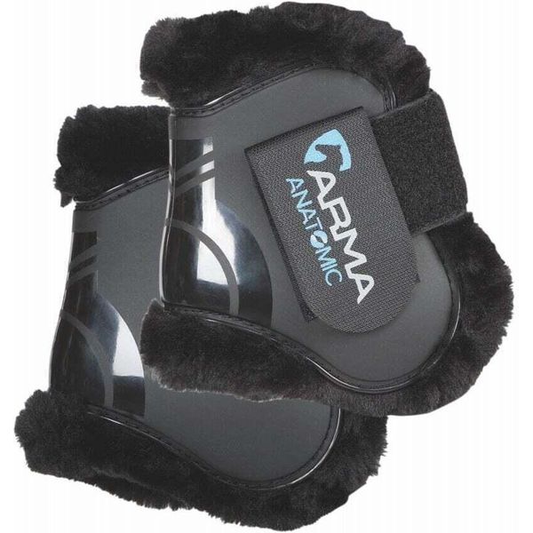 Arma - Stivali Fetlock, Supafleece ER1009 (Cob/Full) (Nero)-image