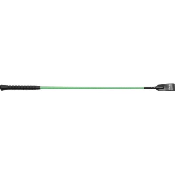 Shires - Frusta Da Dressage, Tinta Unita, Cuoio ER621 (67,31 Cm) (Verde)-image