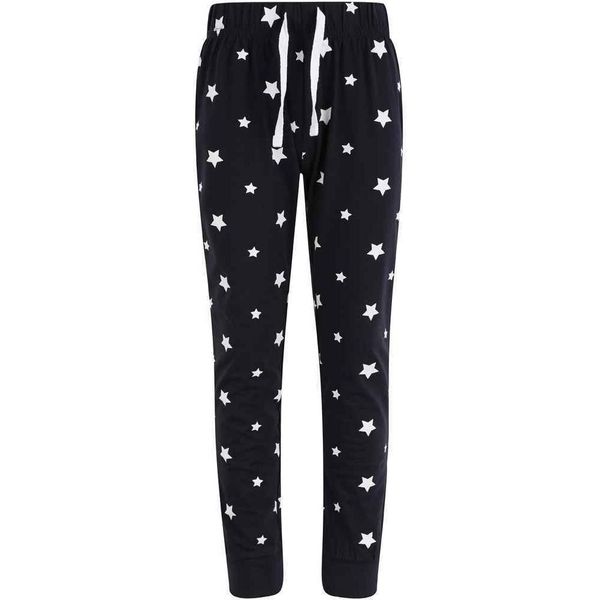 Sf Minni - Pantaloni Da Salotto Per Bambini RW7998 (140) (Blu Navy/Bianco)-image