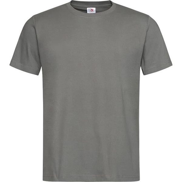 T-Shirt Classica Stedman Da Uomo AB269 (S) (Grigio Slavato)-image