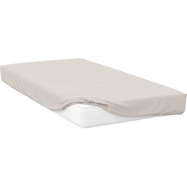 Belledorm - Lenzuolo Teso Extra Profondo, Percalle BM408 (Letto Singolo) (Avorio)-image