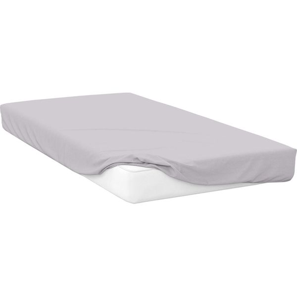 Belledorm - Lenzuolo Completo, Percalle BM401 (Letto Singolo) (Grigio Nuvola)-image