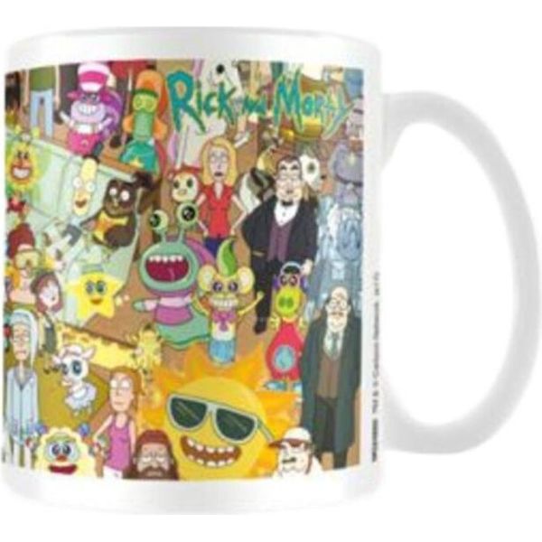 Rick And Morty - Tazza Da Caffè, Figure BS2544 (Taglia Unica) (A Colori)-image