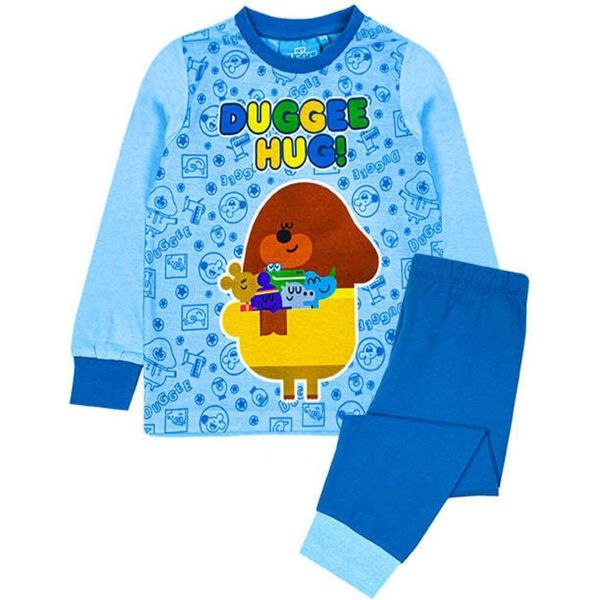 Hey Duggee - Pigiama "Hug"" Per Bambino NS6623 (110) (Blu)"-image