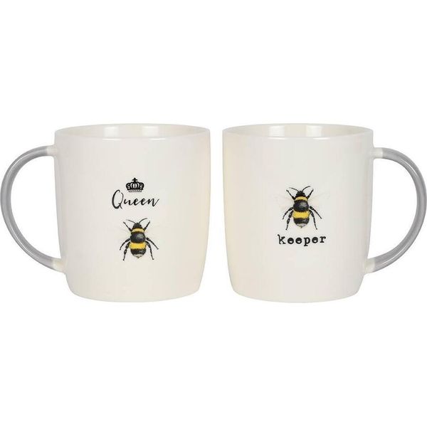 Something Different - Set Di Tazze, Queen And Keeper SD3284 (Taglia Unica) (Bianco)-image