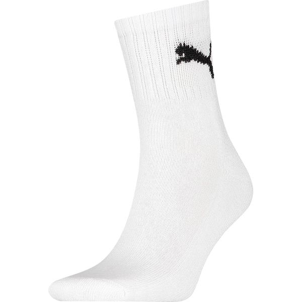 Puma - Calzini, Leggeri Per Uomo/Donna Unisex (Confezione Da 3) RD2309 (35 Eu - 38 Eu) (Bianco)-image