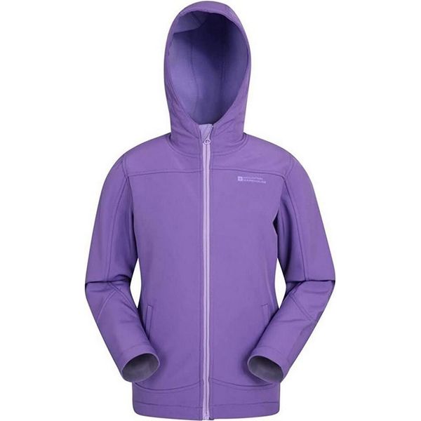 Mountain Warehouse - Giacca Softshell Impermeabile "Exodus"" Per Bambini MW177 (104) (Viola)"-image