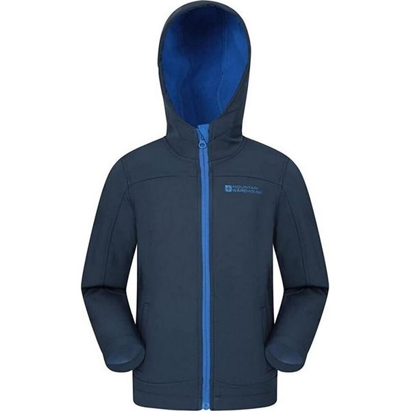 Mountain Warehouse - Giacca Softshell Impermeabile "Exodus"" Per Bambini MW177 (104) (Blu Navy)"-image