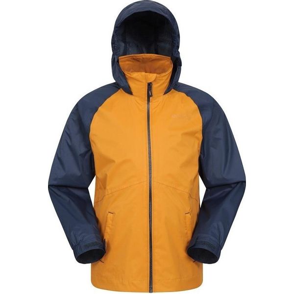 Mountain Warehouse - Giacca "Torrent Ii"", Impermeabile Per Bambini MW135 (104) (Giallo)"-image