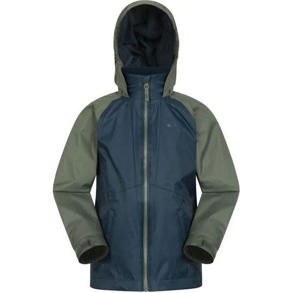 Mountain Warehouse - Giacca "Torrent Ii"", Impermeabile Per Bambini MW135 (152) (Khaki)"-image