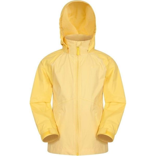 Mountain Warehouse - Giacca "Torrent Ii"", Impermeabile Per Bambini MW135 (152) (Giallo Chiaro)"-image