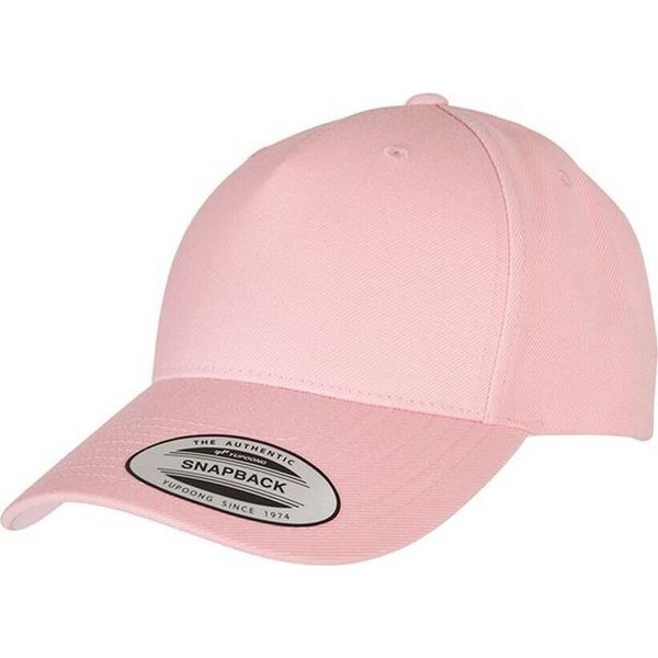 Yupoong - Uomo/Donna Unisex 5 Segmenti - Cappellino Snapback "Flexfit"" RW8086 (Taglia Unica) (Rosa)"-image