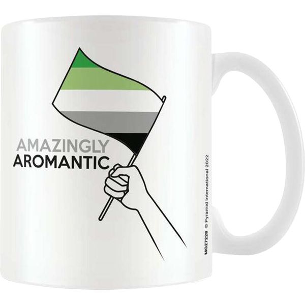 Pyramid International - Tazza Da Caffè "Aromantic"" PM4328 (Taglia Unica) (Bianco/Nero/Verde)"-image
