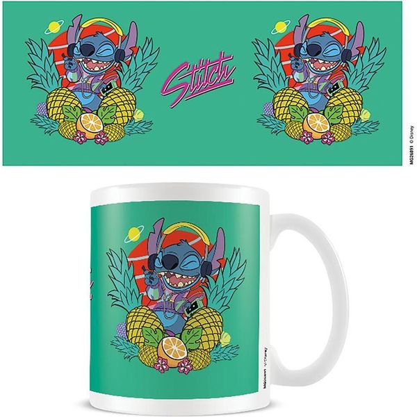 Lilo & Stitch - Tazza Da Caffè "Sei Il Mio Preferito"" PM4334 (Taglia Unica) (Verde/Giallo/Arancione)"-image