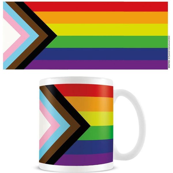 Pyramid International - Tazza Da Caffè "Progress"", Bandiera PM4346 (Taglia Unica) (A Colori)"-image