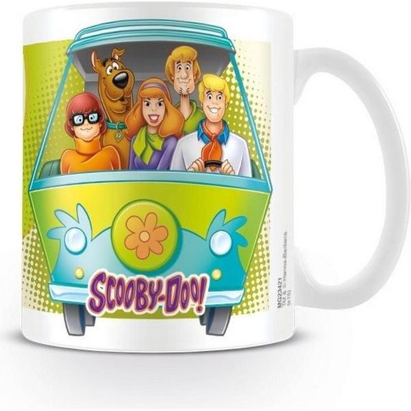 Scooby Doo - Tazza Da Caffè "Mystery Machine"" PM1402 (Taglia Unica) (Bianco/Verde)"-image