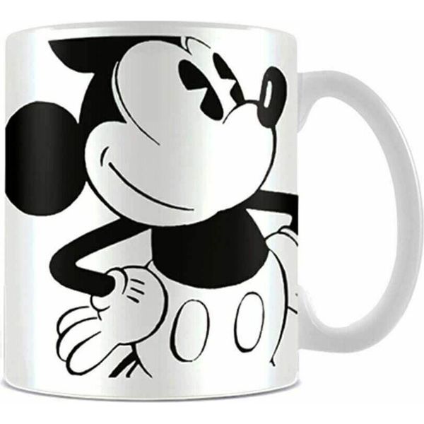 Disney - Tazza Da Caffè "Big"", Vintage PM1618 (Taglia Unica) (Bianco/Nero)"-image