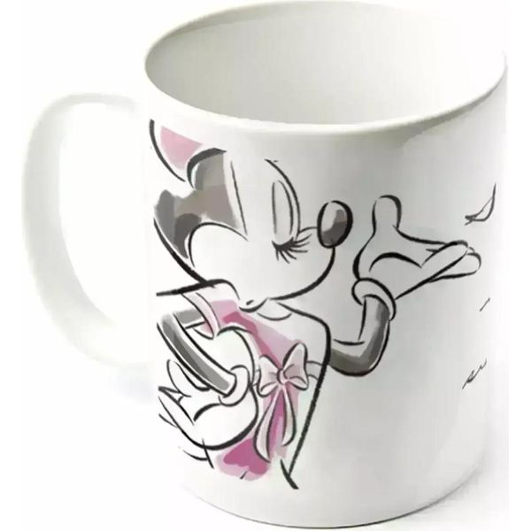 Disney - Tazza Da Caffè "Sweet"" PM1644 (Taglia Unica) (Bianco/Rosa/Nero)"-image