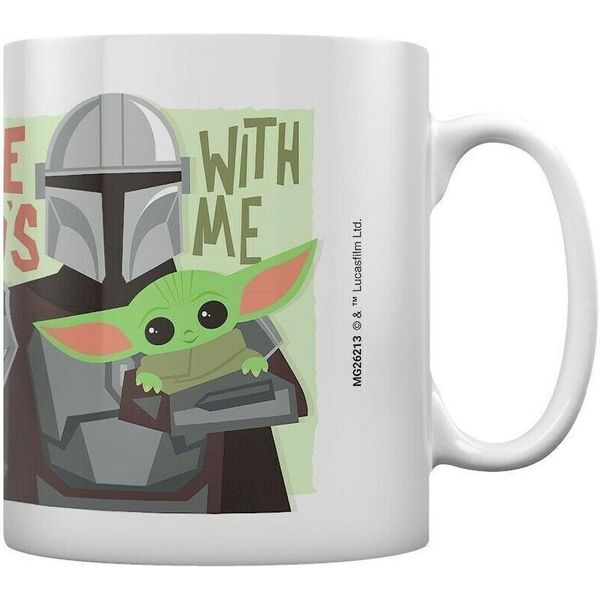 Star Wars: The Mandalorian - Tazza Da Caffè "I Bambini Con Me"" PM2904 (Taglia Unica) (A Colori)"-image