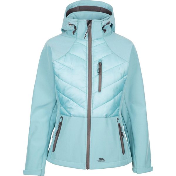 Trespass - Giacca Softshell "Elvira"" Da Donna TP5660 (Xxs) (Blu Acquario)"-image